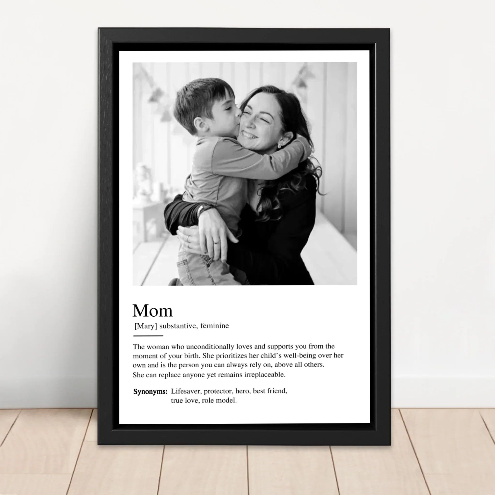 Personalized Canvas "Definition Mom" - Image 4