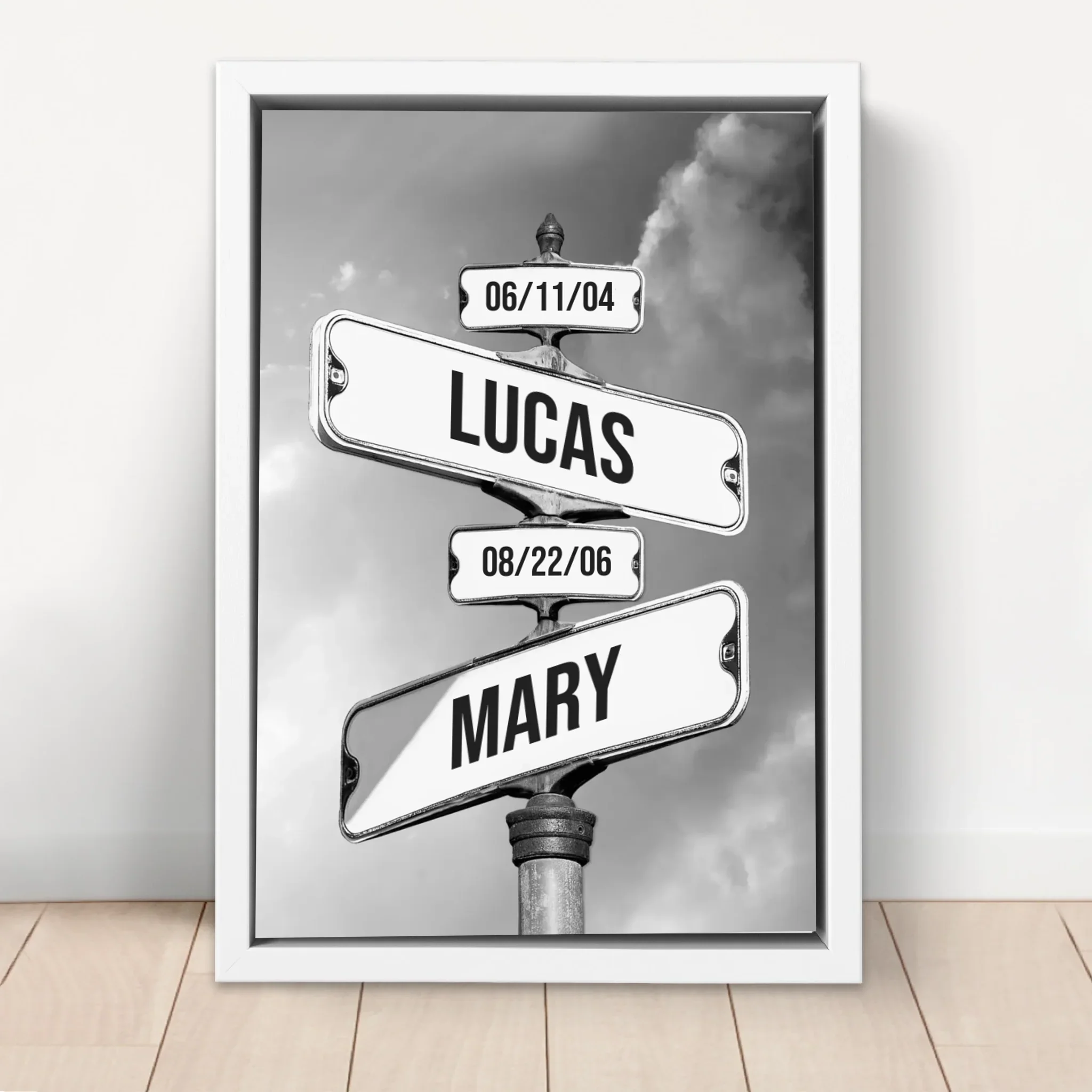 Personalized Canvas "Date of birth of children" - Image 7